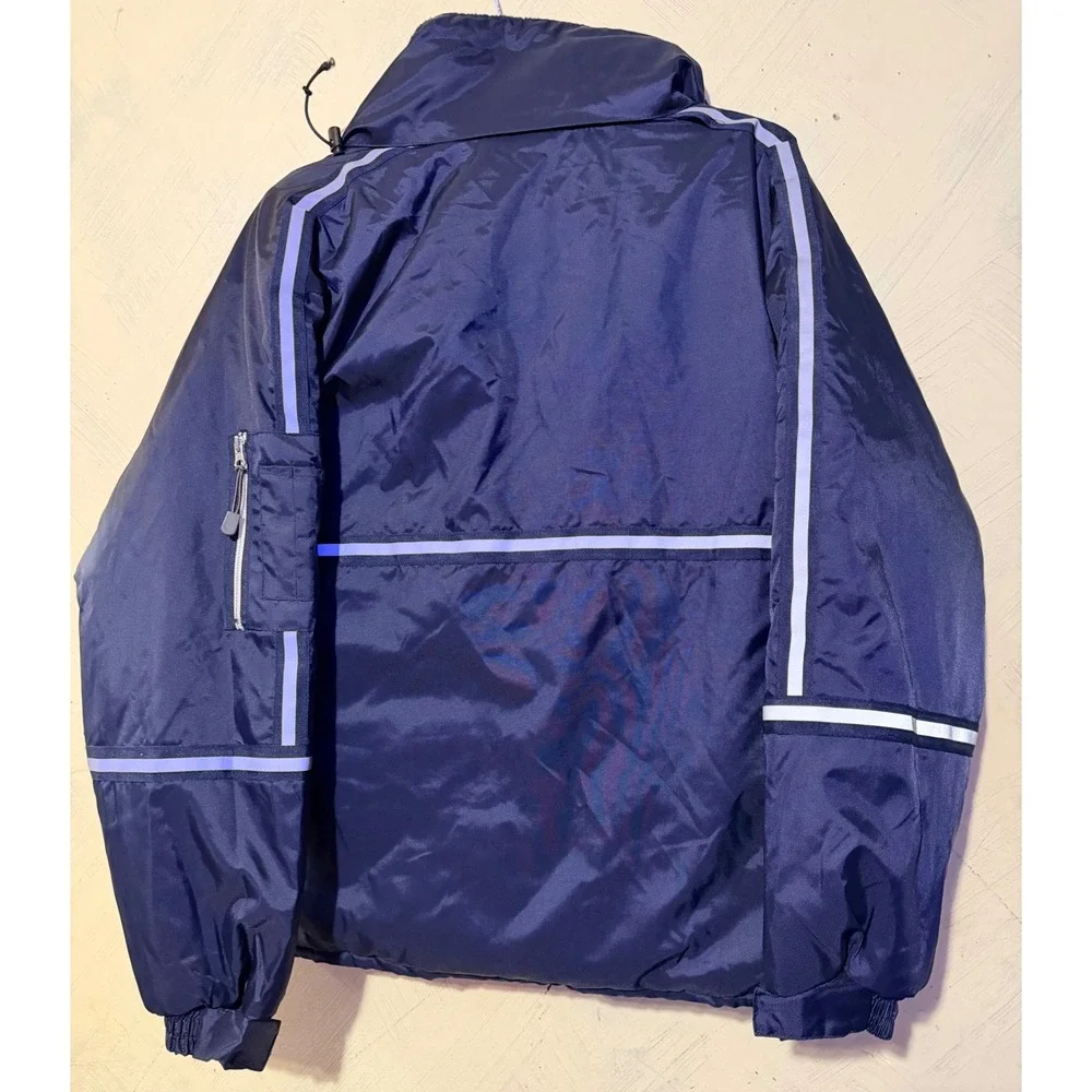 Game Sportswear 4750 Navy Blue Three Season Jacket Reflective Workwear Mens SM